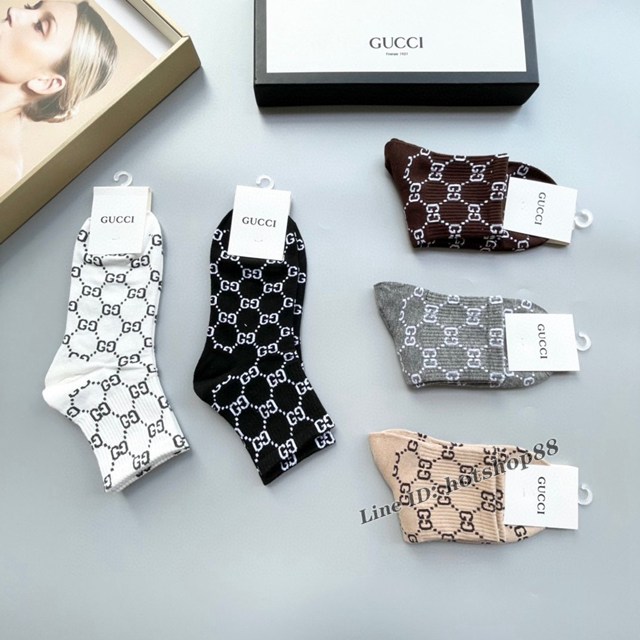 gucci古奇專櫃爆款GG系列男女款中筒襪子 mmyj1818